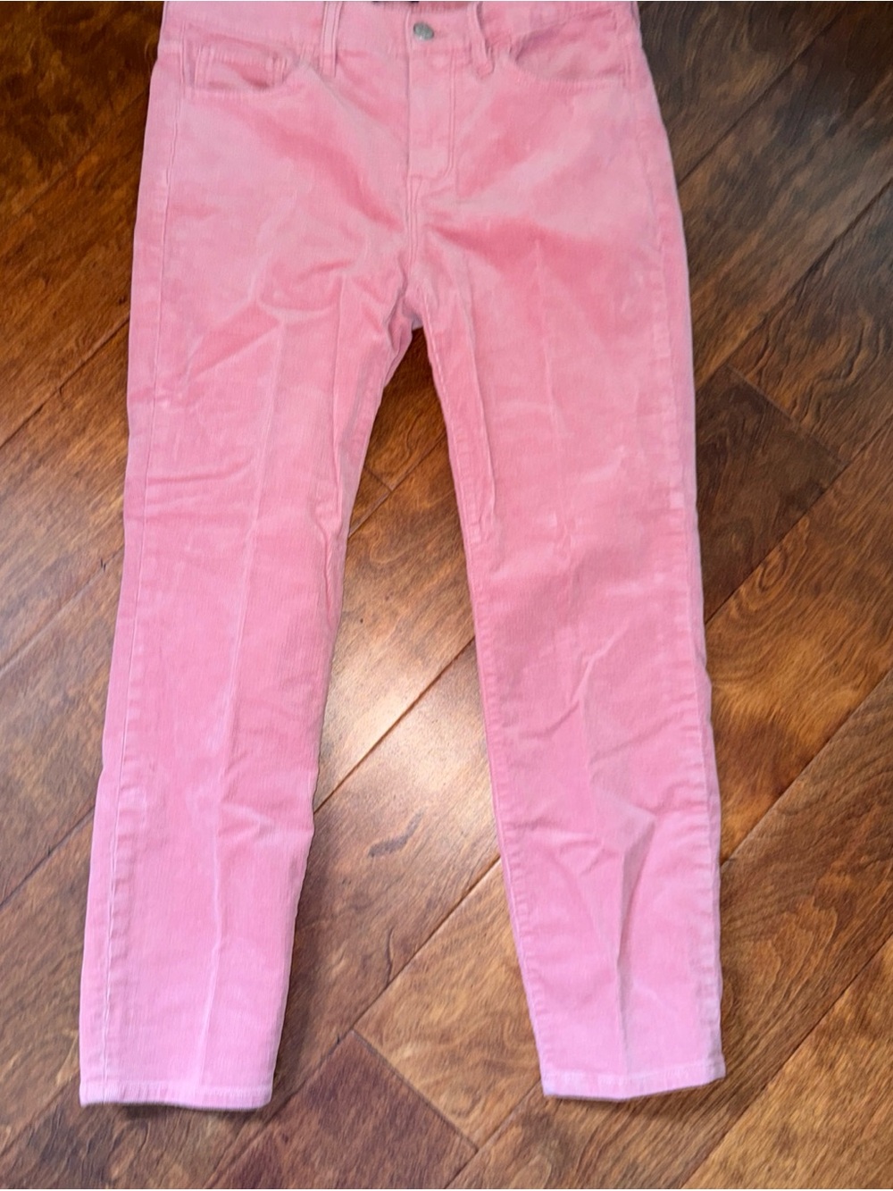 J. Crew Pink Straight-Leg Corduroy Jeans 26P